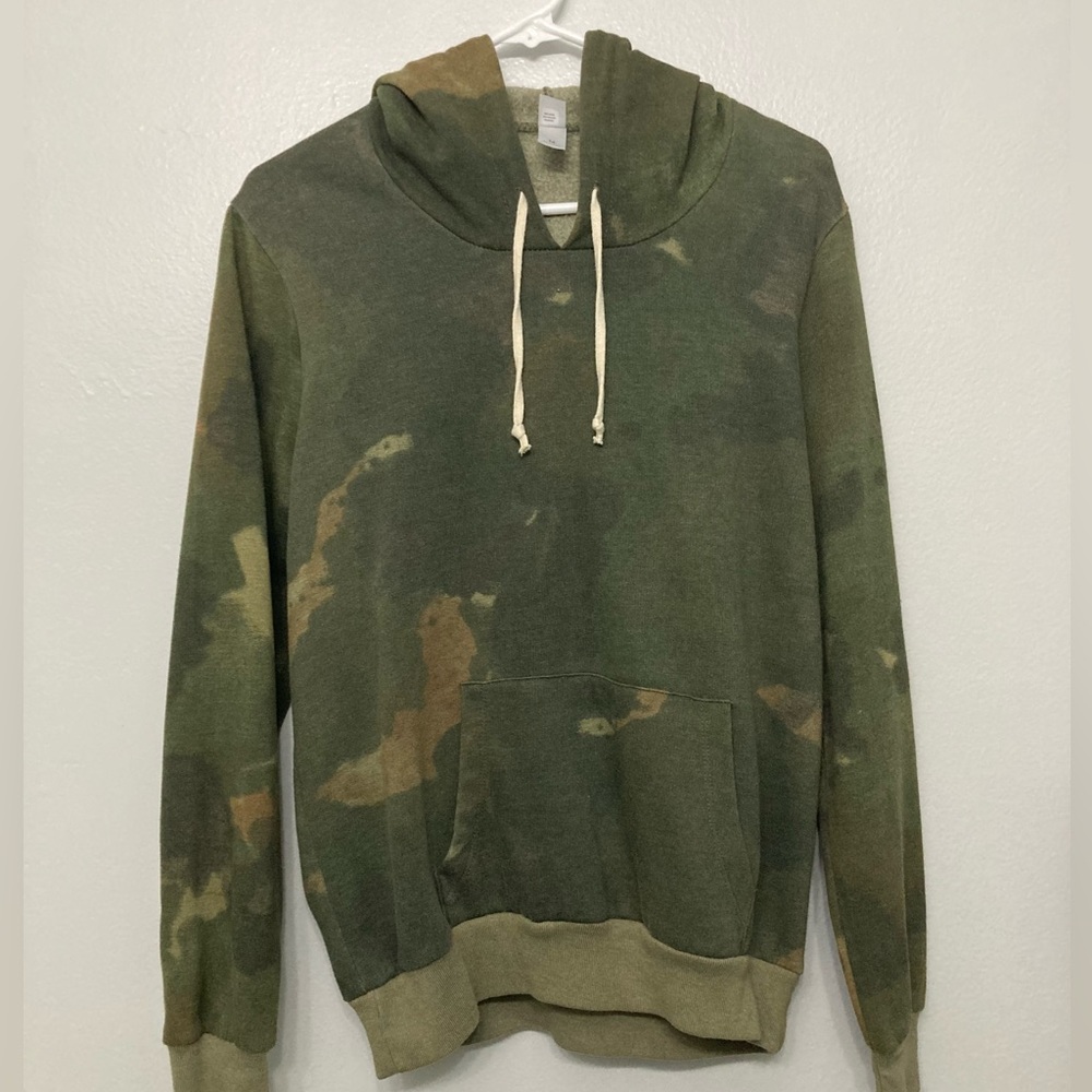 Alternative Apparel Camo Hoodie Size M